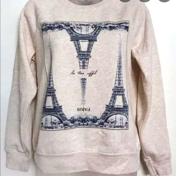 Forever 21 Tops - Forever 21 sweat shirt with Paris design.
